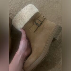 UGG Harrison Cuff Boot - Chestnut Brown